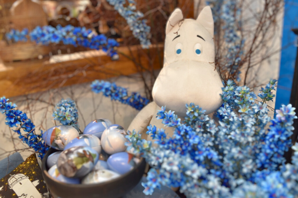 Påskutställning Mumintrollet